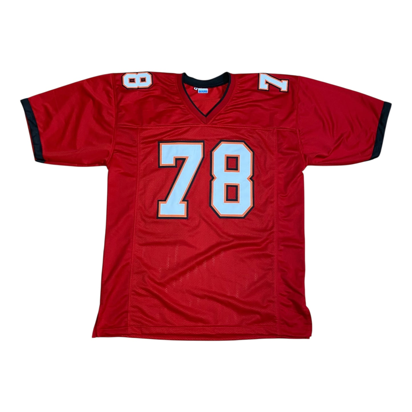Tristan Wirfs Signed #78 Stitched Jersey Tampa Bay Buccaneers Style Red