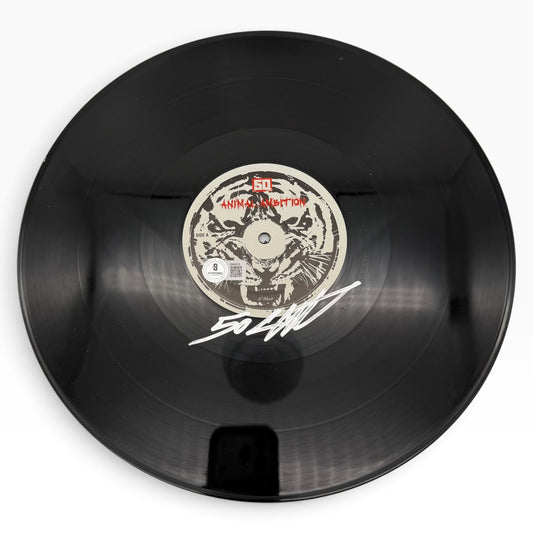 50 Cent Signed Animal Ambition Signed Vinyl Record - Curtis Jackson
