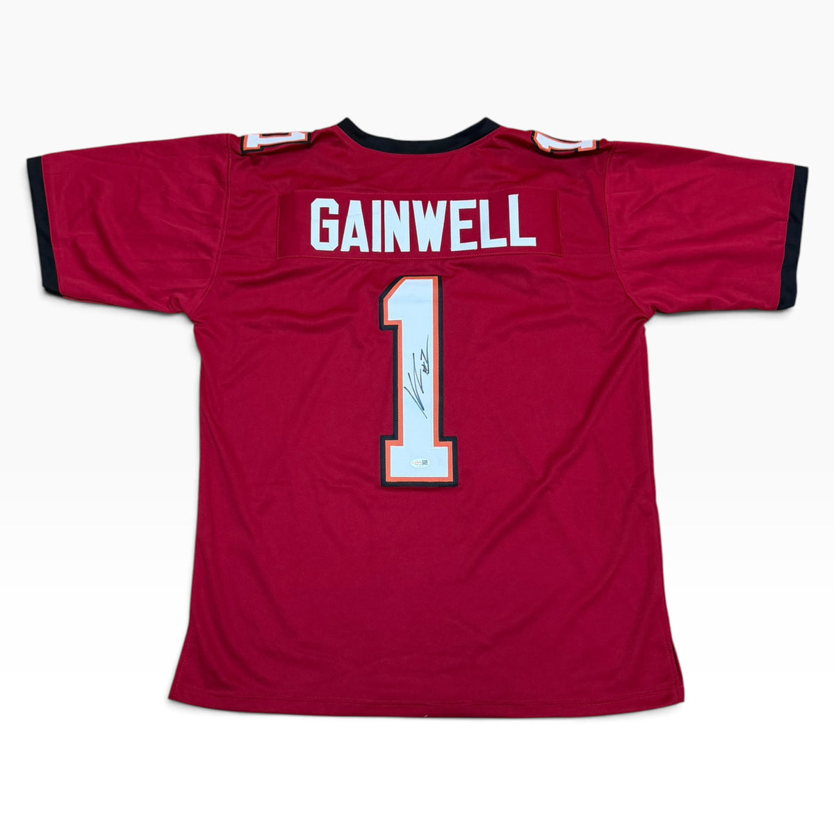 Kenny Gainwell Signed Red #1 Jersey - Tampa Bay Buccaneers RB