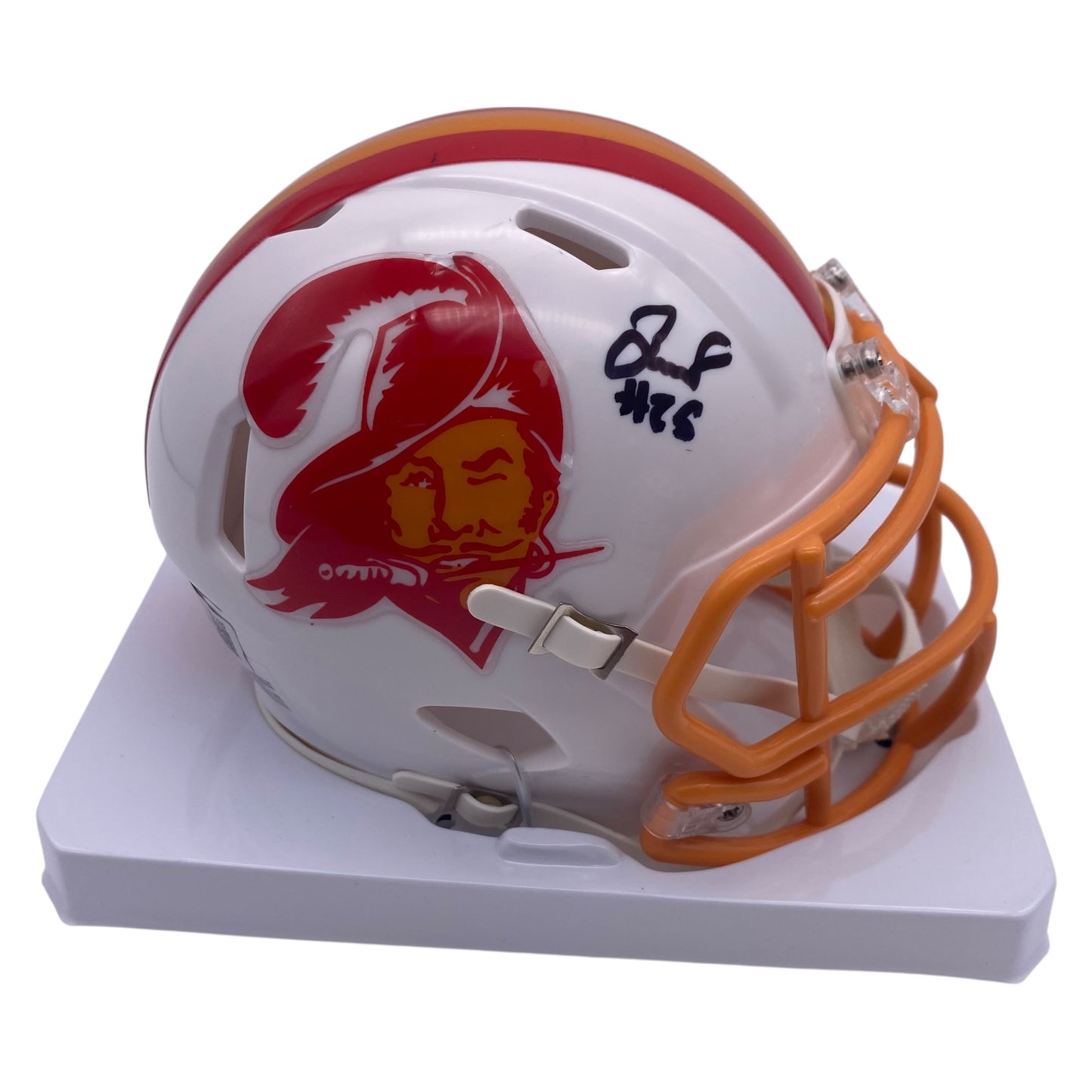 Jacob Parrish Signed Tampa Bay Buccaneers Speed Mini Helmet