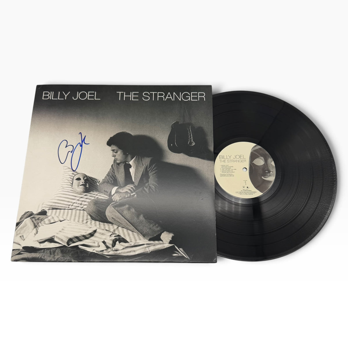 Billy Joel The Stranger Signed Vinyl Record Album Cover