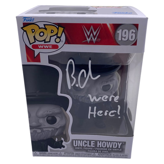Funko Pop! Uncle Howdy WWE #196 Signed by Uncle Howdy aka Bo Dallas