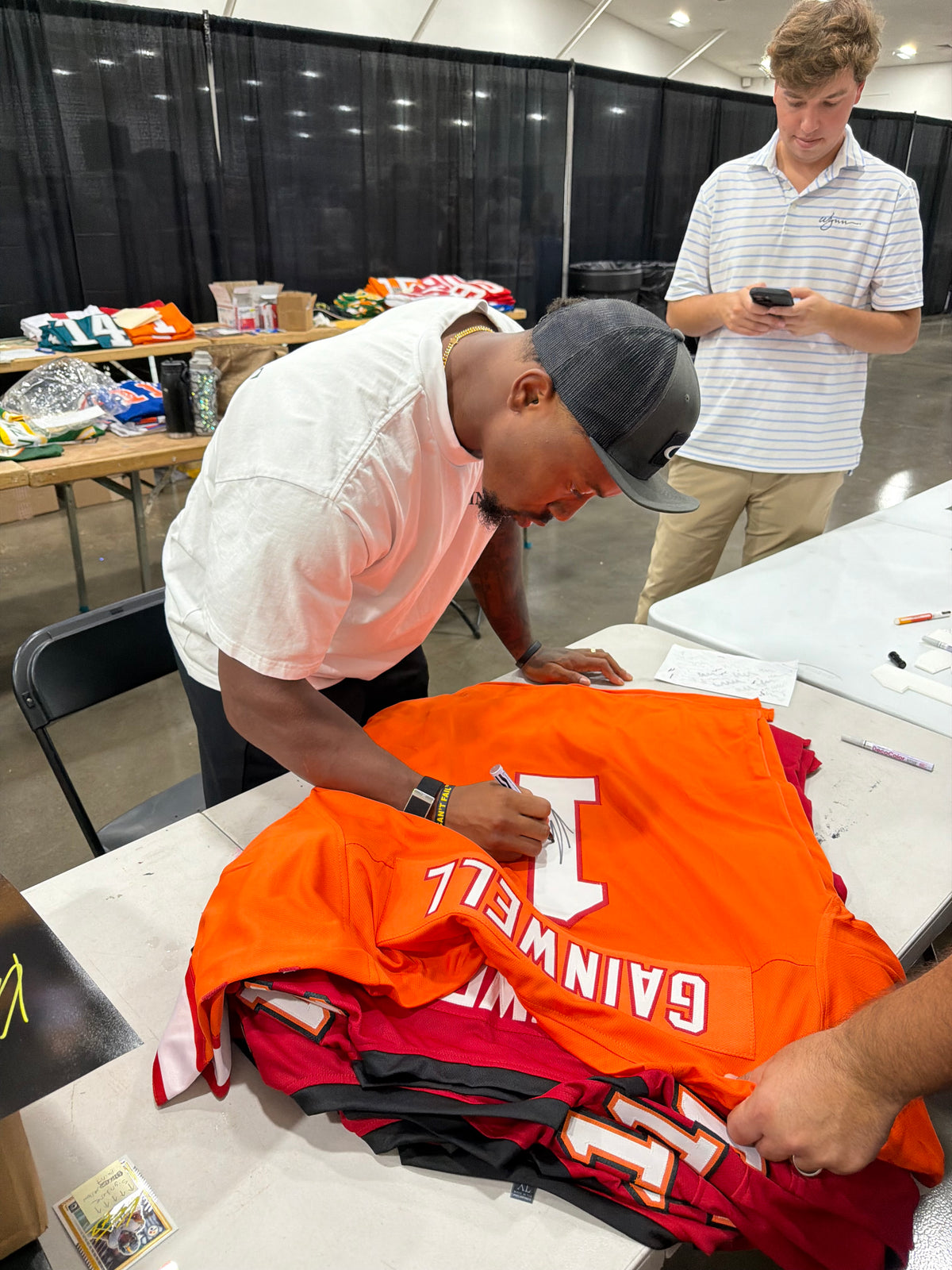 Kenny Gainwell Signed Orange #1 Jersey - Tampa Bay Buccaneers RB