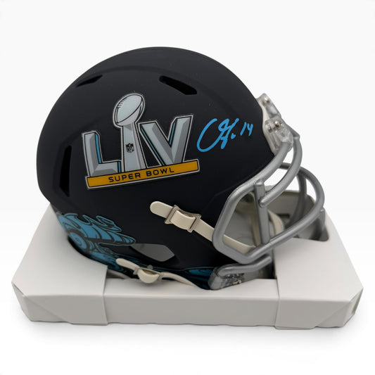 Chris Godwin Signed Tampa Bay Buccaneers Super Bowl LV Blue Alternate Speed Mini Helmet