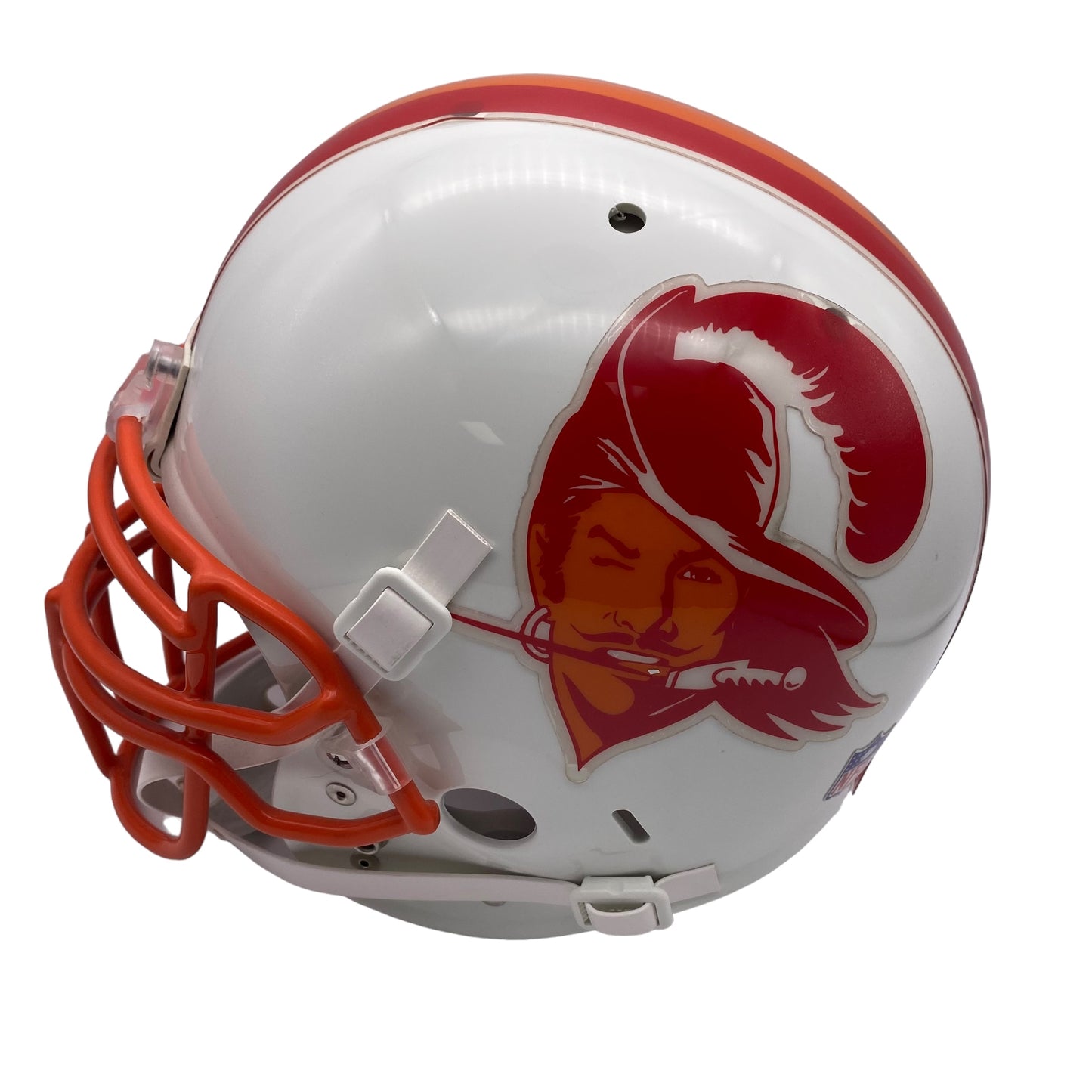 Derrick Brooks Tampa Bay Buccaneers Full Size Authentic On Field 76-96 Game Issue Style Helmet
