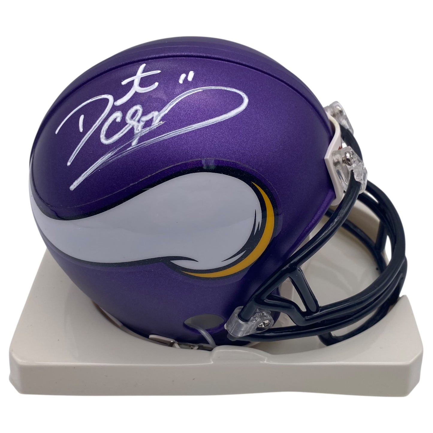 Daunte Culpepper Signed Minnesota Vikings Mini Helmet