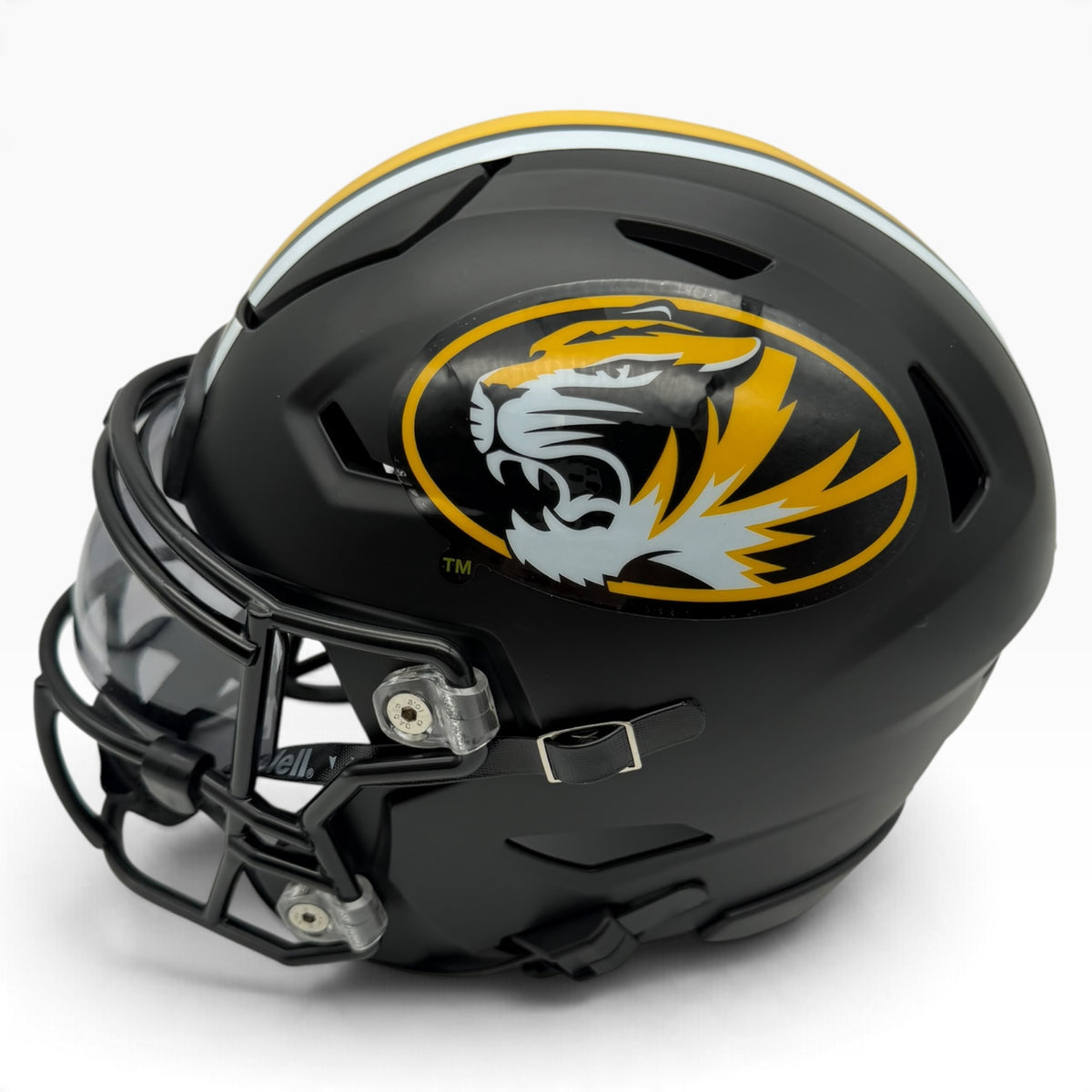 Josiah Trotter Signed Missouri Tigers SpeedFlex MIDI Mid-Size Football Helmet