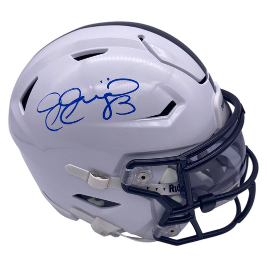 Joe Jurevicius Signed Penn State Nittany Lions SpeedFlex MIDI Mid-Size Football Helmet