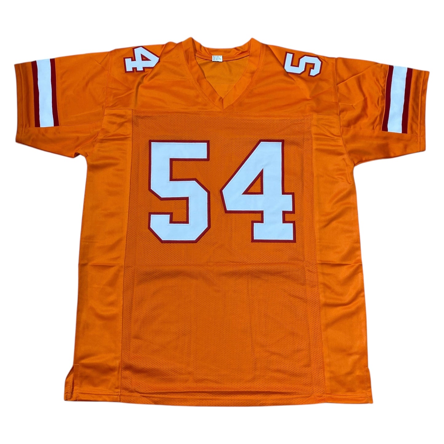 Lavonte David Signed Orange #54 Stitched Jersey Tampa Bay Bucs LB