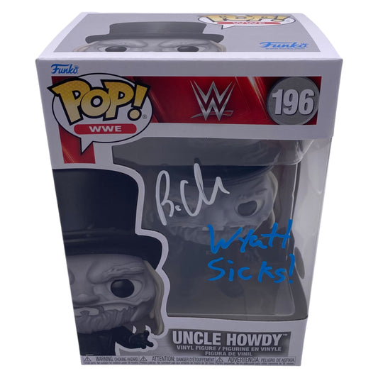 Funko Pop! Uncle Howdy WWE #196 Signed by Uncle Howdy aka Bo Dallas