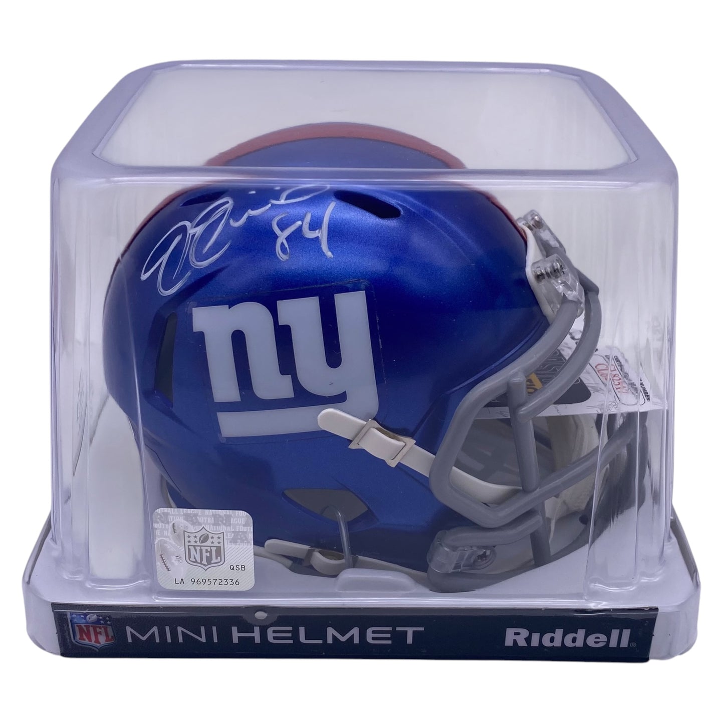 Joe Jurevicius Signed New York Giants Mini Helmet