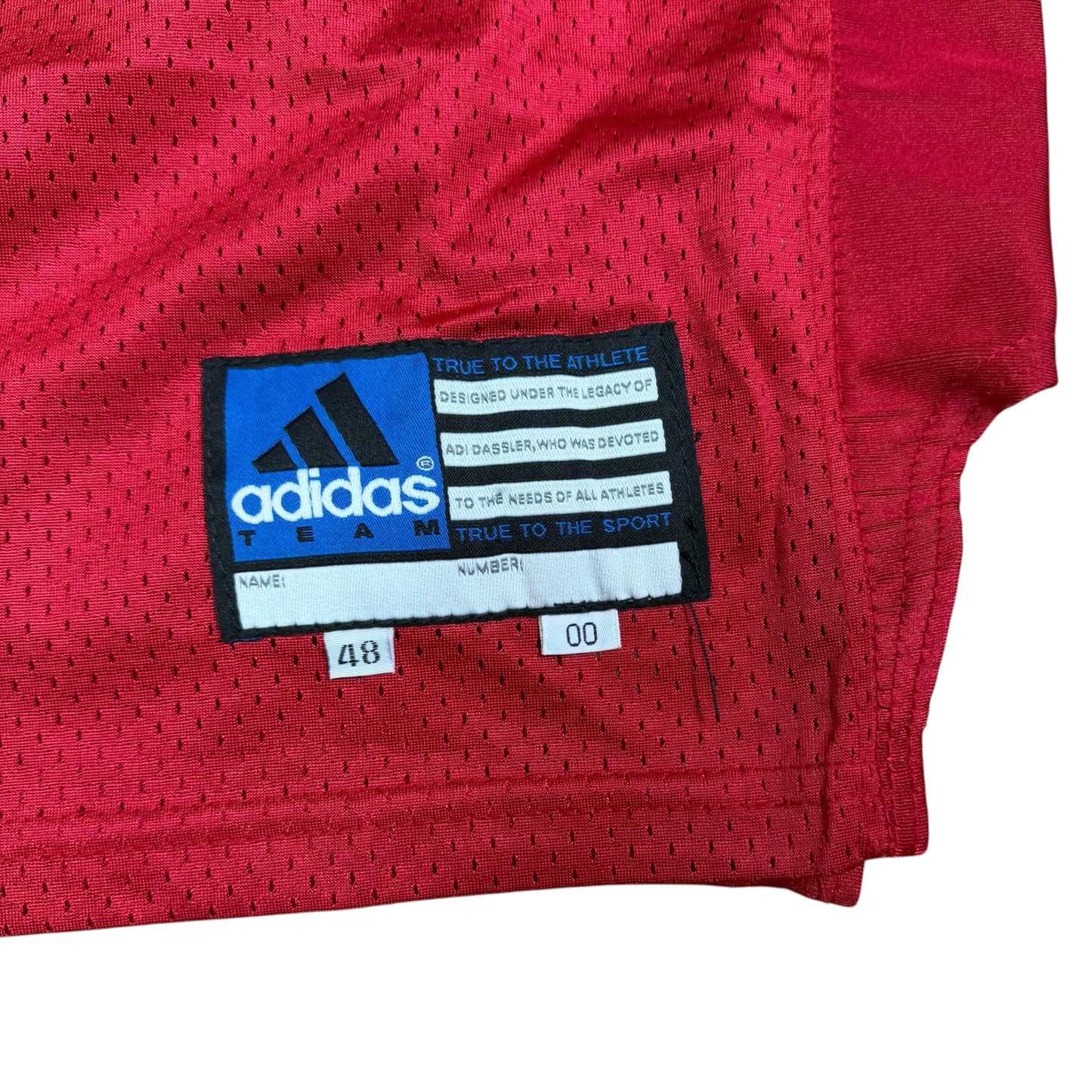 Ronde Barber Signed Red #20 Adidas Team Issued Authentic Jersey - Tampa Bay Buccaneers DB