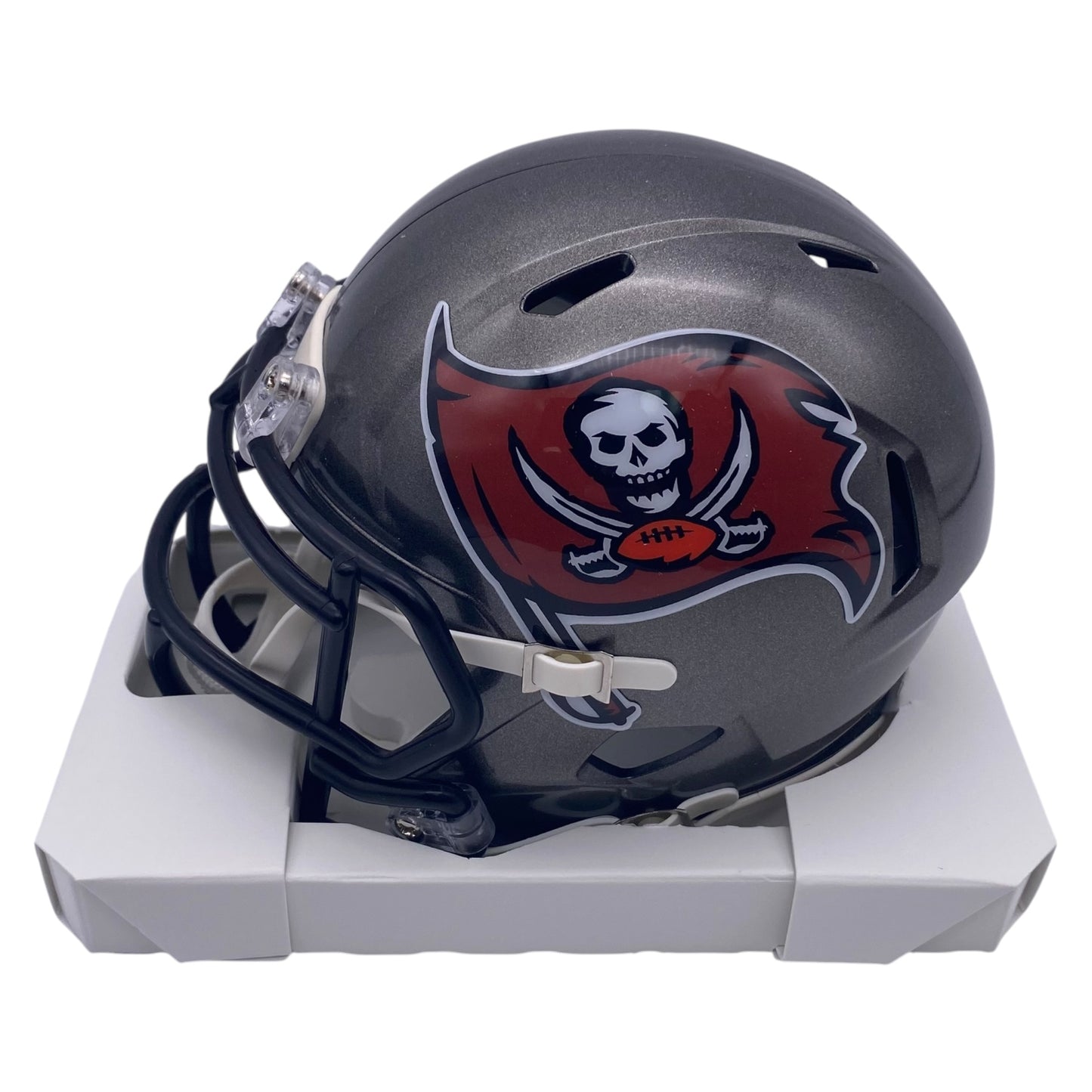 Hardy Nickerson Signed Tampa Bay Buccaneers Mini Speed Football Helmet