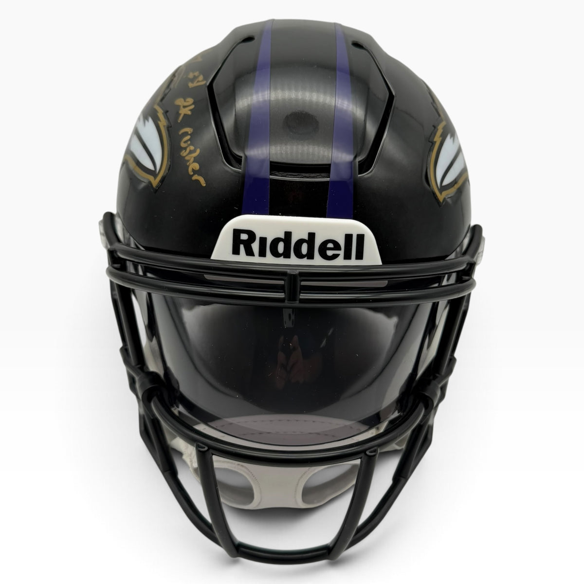 Jamal Lewis Signed Baltimore Ravens SpeedFlex MIDI Mid-Size Football Helmet