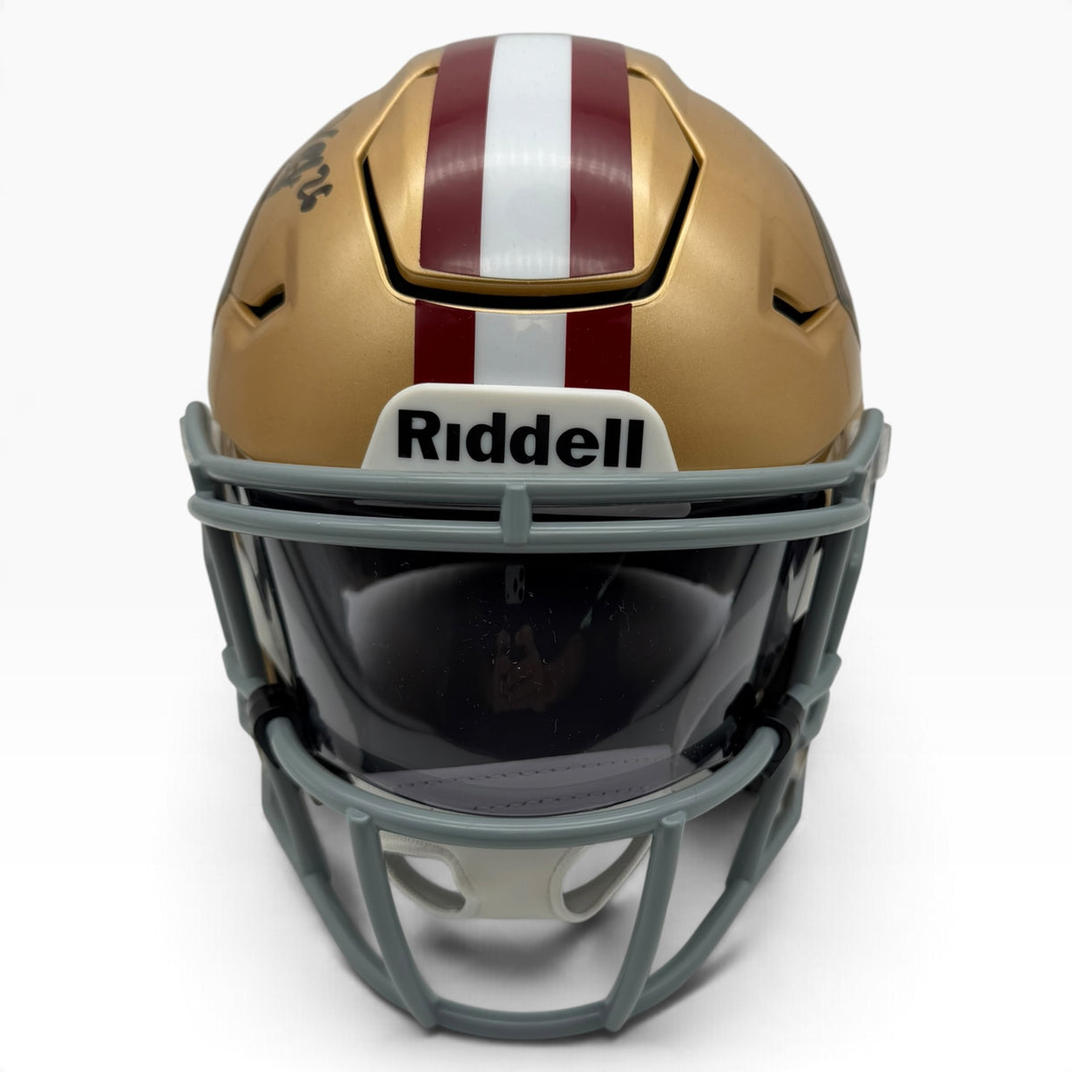 Kaelon Black Signed San Francisco 49ers SpeedFlex MIDI Mid-Size Football Helmet