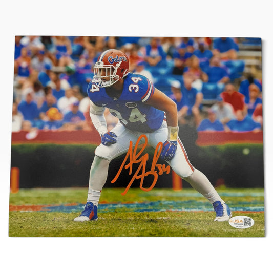 Alex Anzalone Signed Florida Gators 8x10 Photo