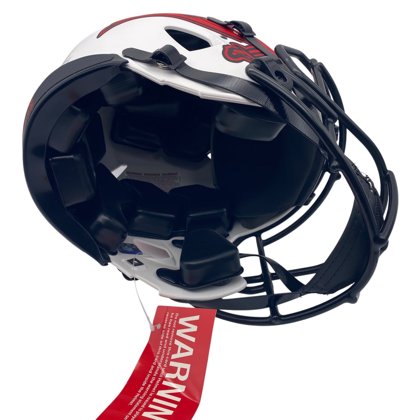 Hardy Nickerson Signed Tampa Bay Buccaneers Lunar Eclipse Alternate Speed Authentic Full Size Football Helmet