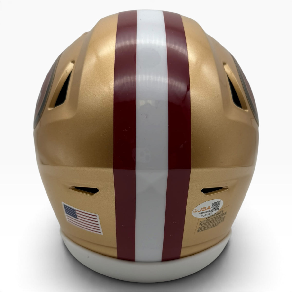 Kaelon Black Signed San Francisco 49ers SpeedFlex MIDI Mid-Size Football Helmet
