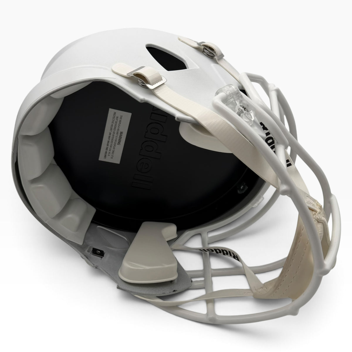 Justice Haynes Signed Georgia Tech Yellow Jackets White Speed Full Size Replica Helmet