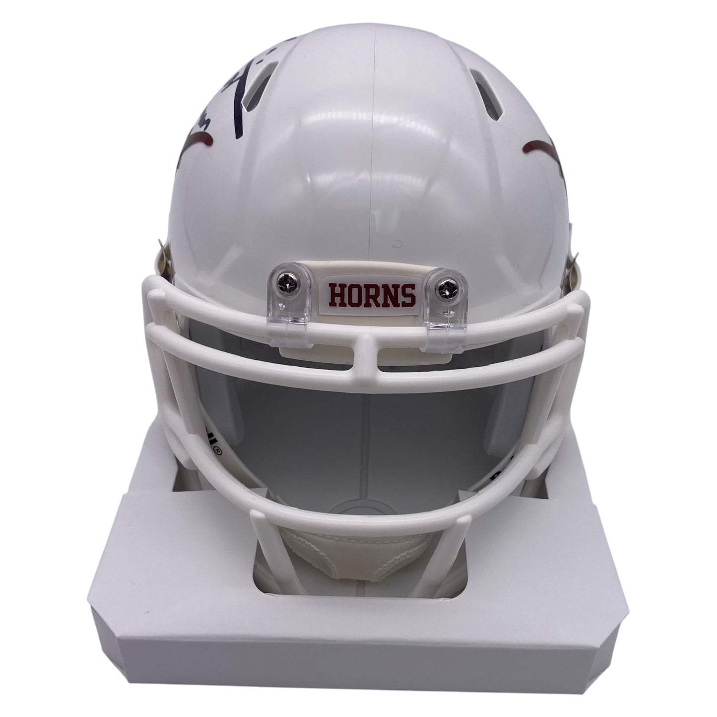 Ricky Williams Signed Texas Longhorns Mini Speed Football Helmet 98 Heisman