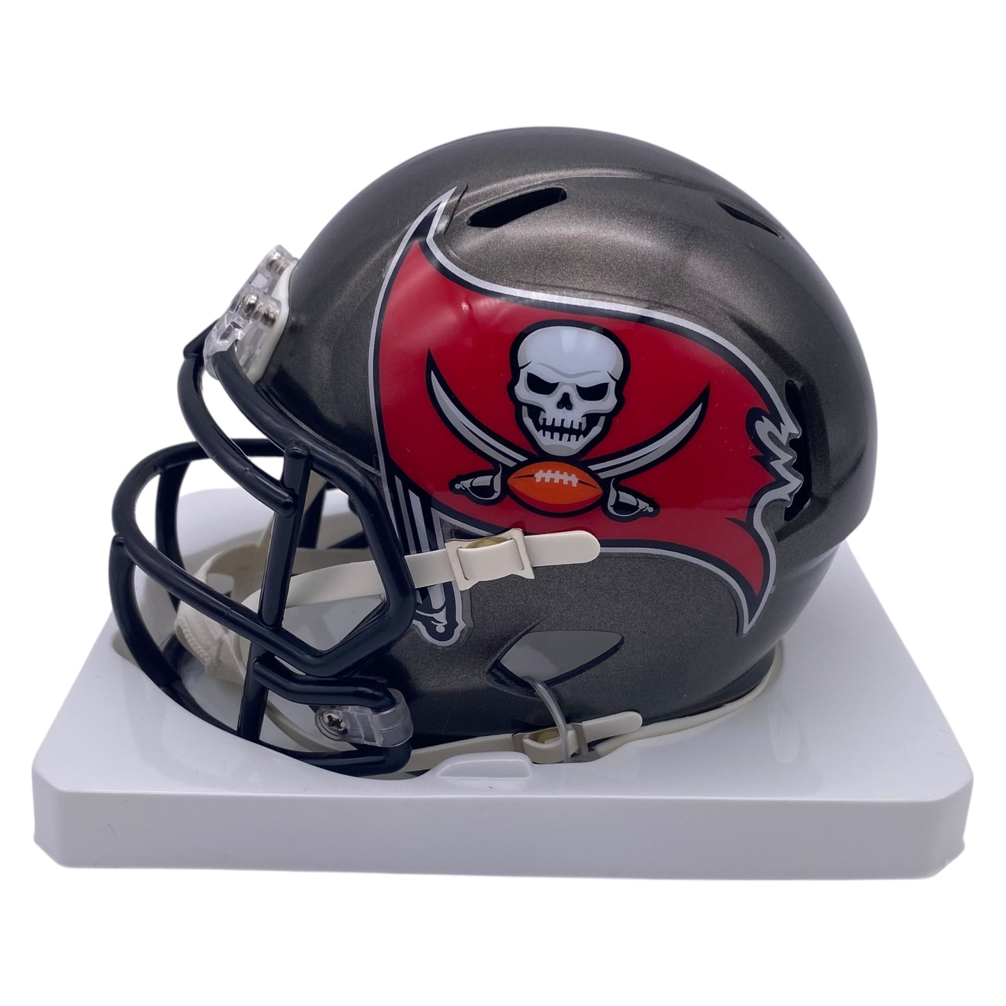 Keenan McCardell Signed Tampa Bay Buccaneers Mini Speed Football Helmet