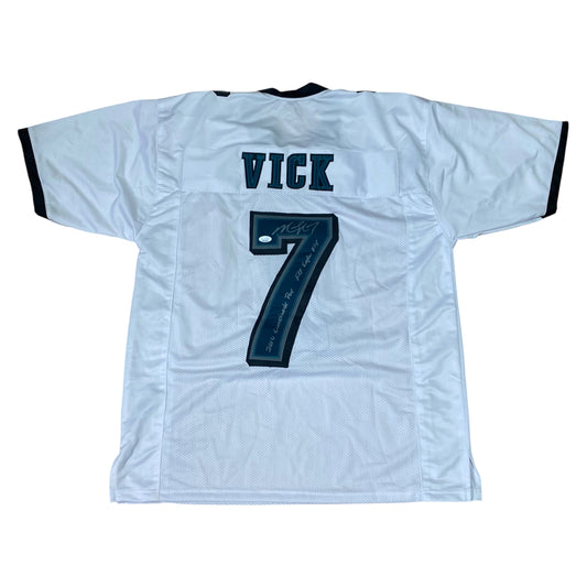 Michael Vick signed White #7 stitched jersey - Philadelphia Eagles QB