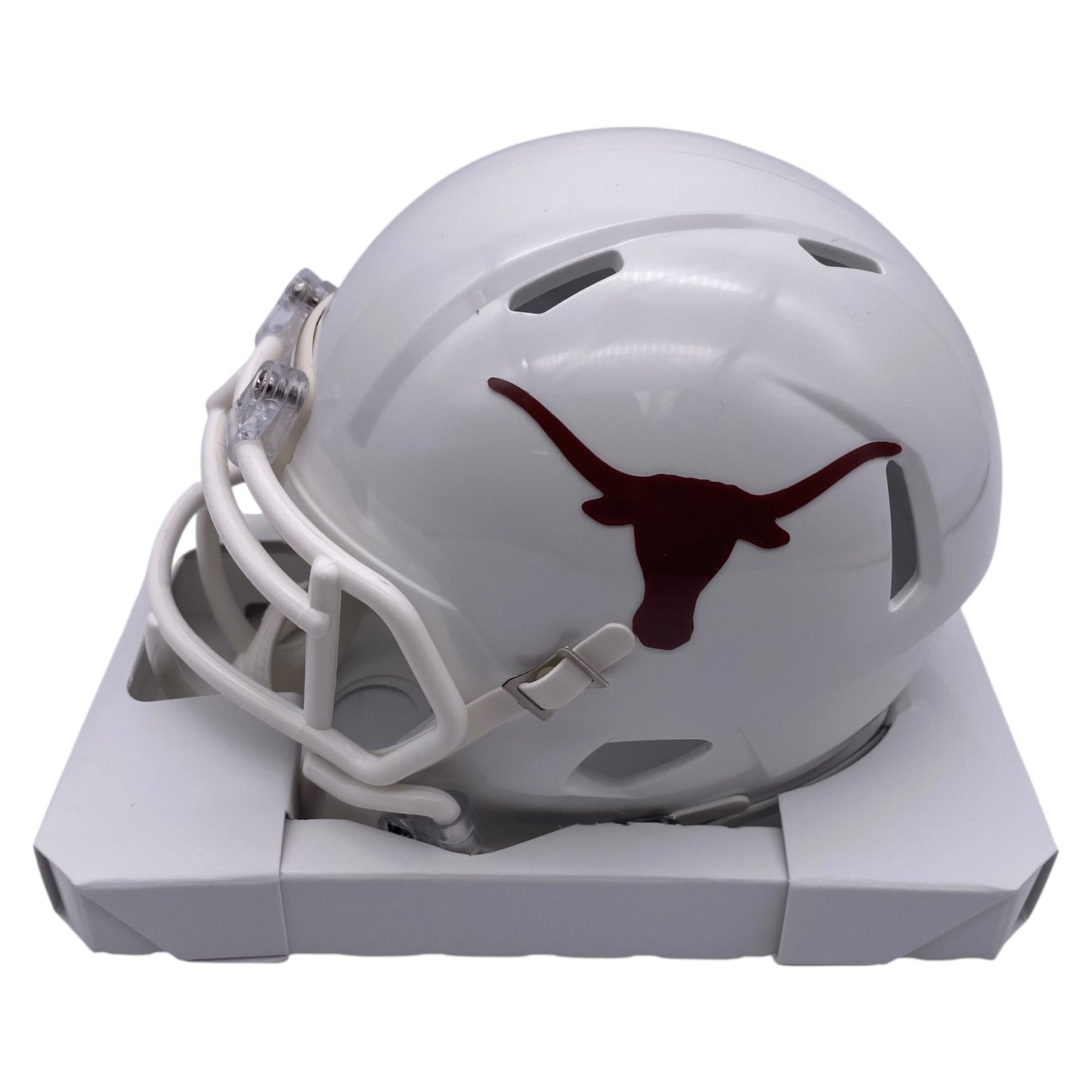 Ricky Williams Signed Texas Longhorns Mini Speed Football Helmet