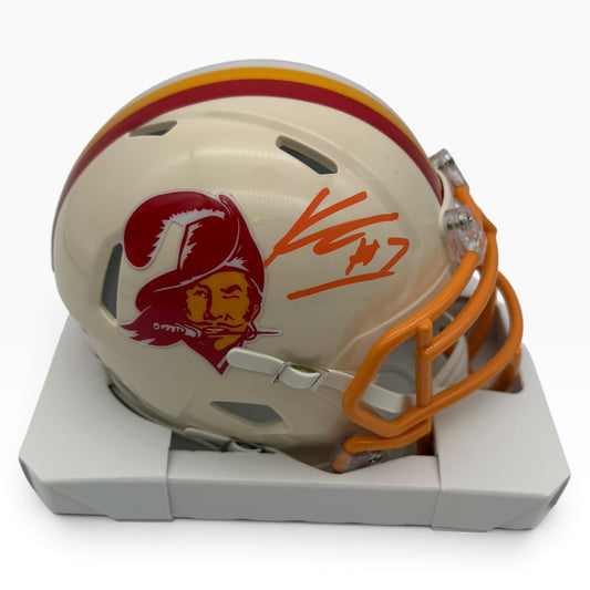 Kenny Gainwell Signed Tampa Bay Buccaneers Retro Alternate Speed Mini Football Helmet