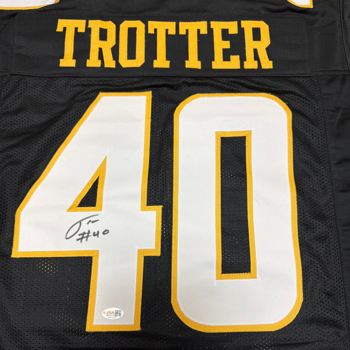 Josiah Trotter Signed Black #40 Stitched Jersey - Missouri Tigers LB