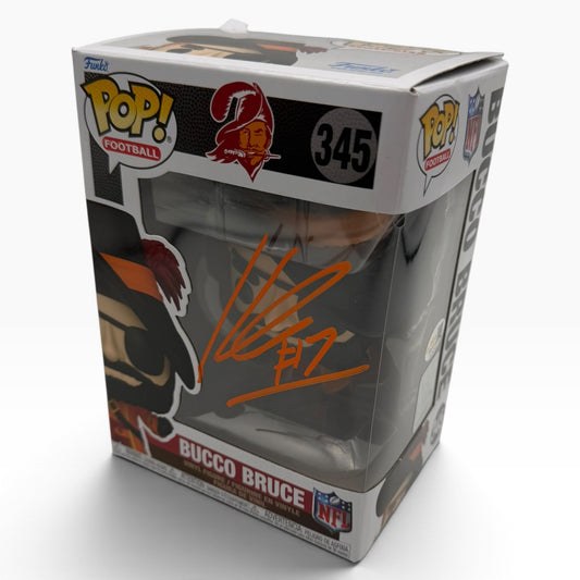 Funko Pop! Bucco Bruce Football #345 Signed by Kenny Gainwell