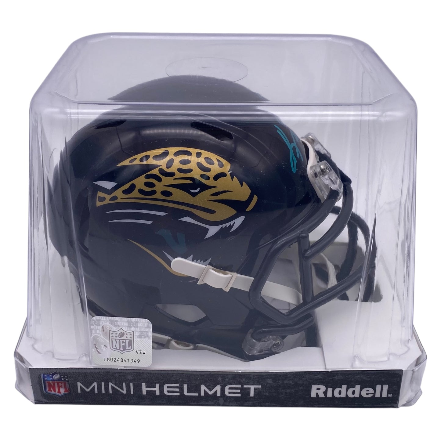 Keenan McCardell Signed Jacksonville Jaguars Mini Speed Football Helmet