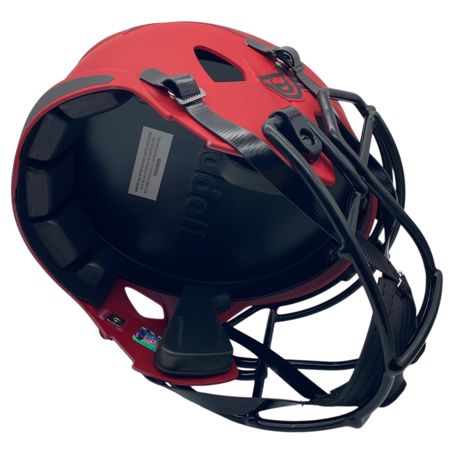 Mike Alstott Signed Tampa Bay Buccaneers Rave Alternate Full Size Replica Helmet