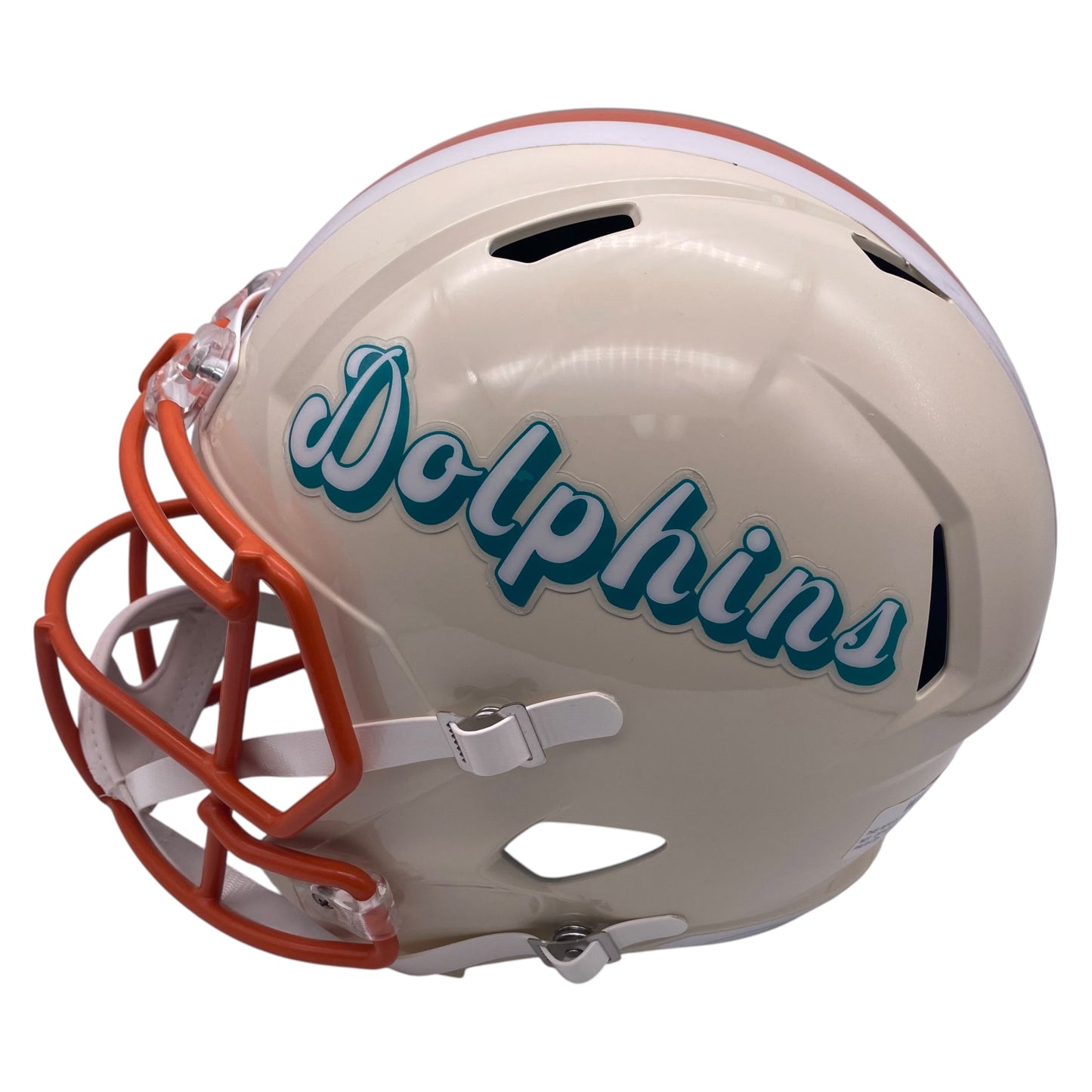 Ricky Williams Signed Miami Dolphins Retro Alternate Full Size Speed Football Helmet