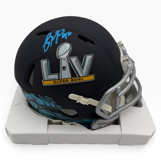 Jason Pierre-Paul Signed Tampa Bay Buccaneers Super Bowl LV Alternate Speed Mini Football Helmet