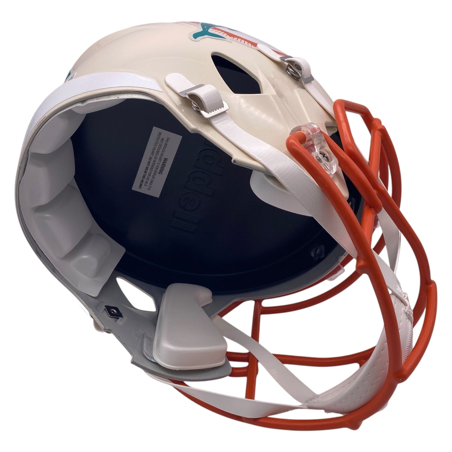 Ricky Williams Signed Miami Dolphins Retro Alternate Full Size Speed Football Helmet