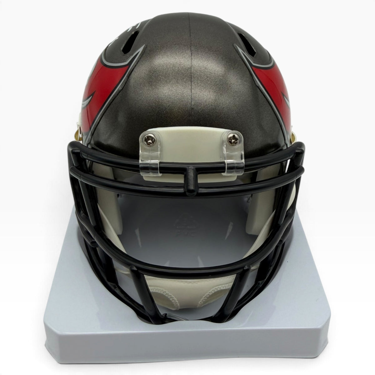 Josiah Trotter Signed Tampa Bay Buccaneers Speed Mini Helmet