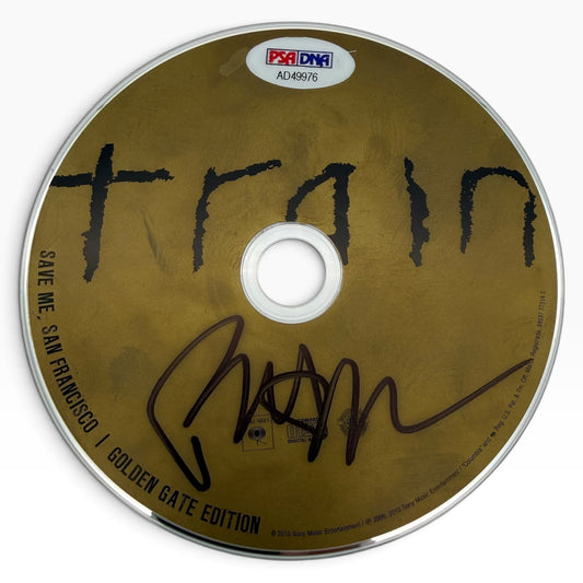 Pat Monahan Signed Train Save, Me San Francisco CD