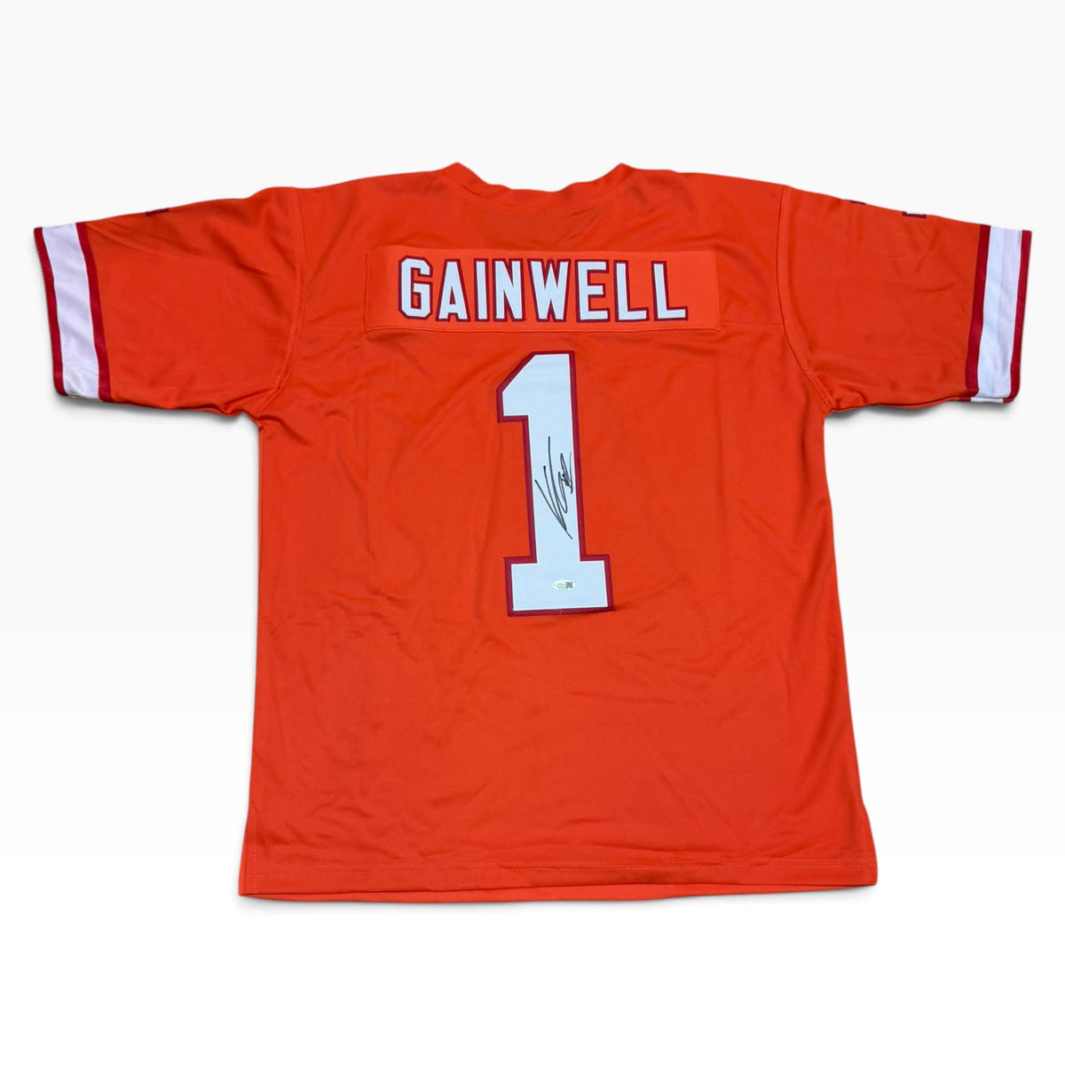 Kenny Gainwell Signed Orange #1 Jersey - Tampa Bay Buccaneers RB