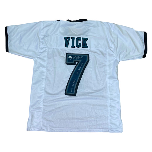 Michael Vick signed White #7 stitched jersey - Philadelphia Eagles QB