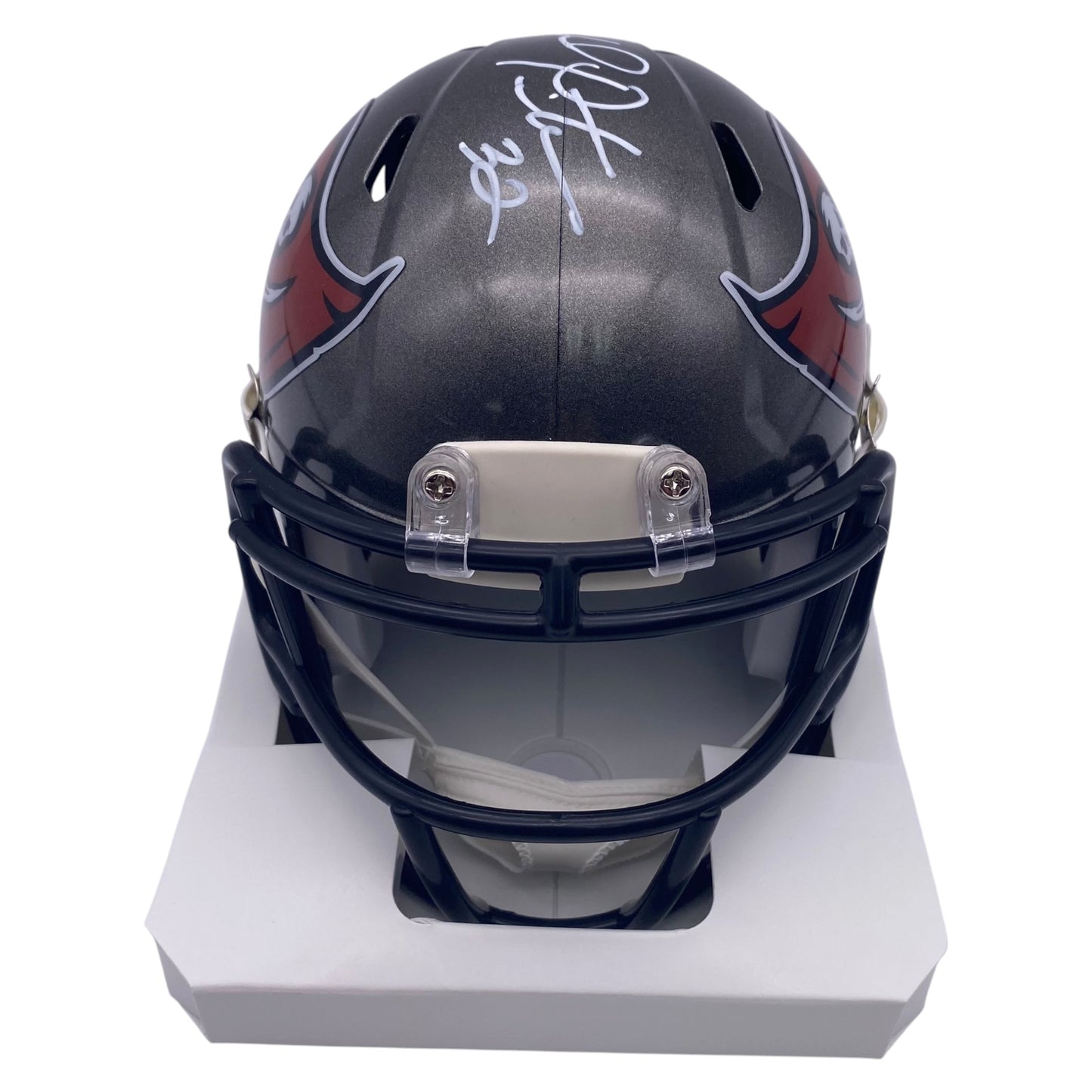 Michael Pittman Signed Tampa Bay Buccaneers Speed Mini Football Helmet