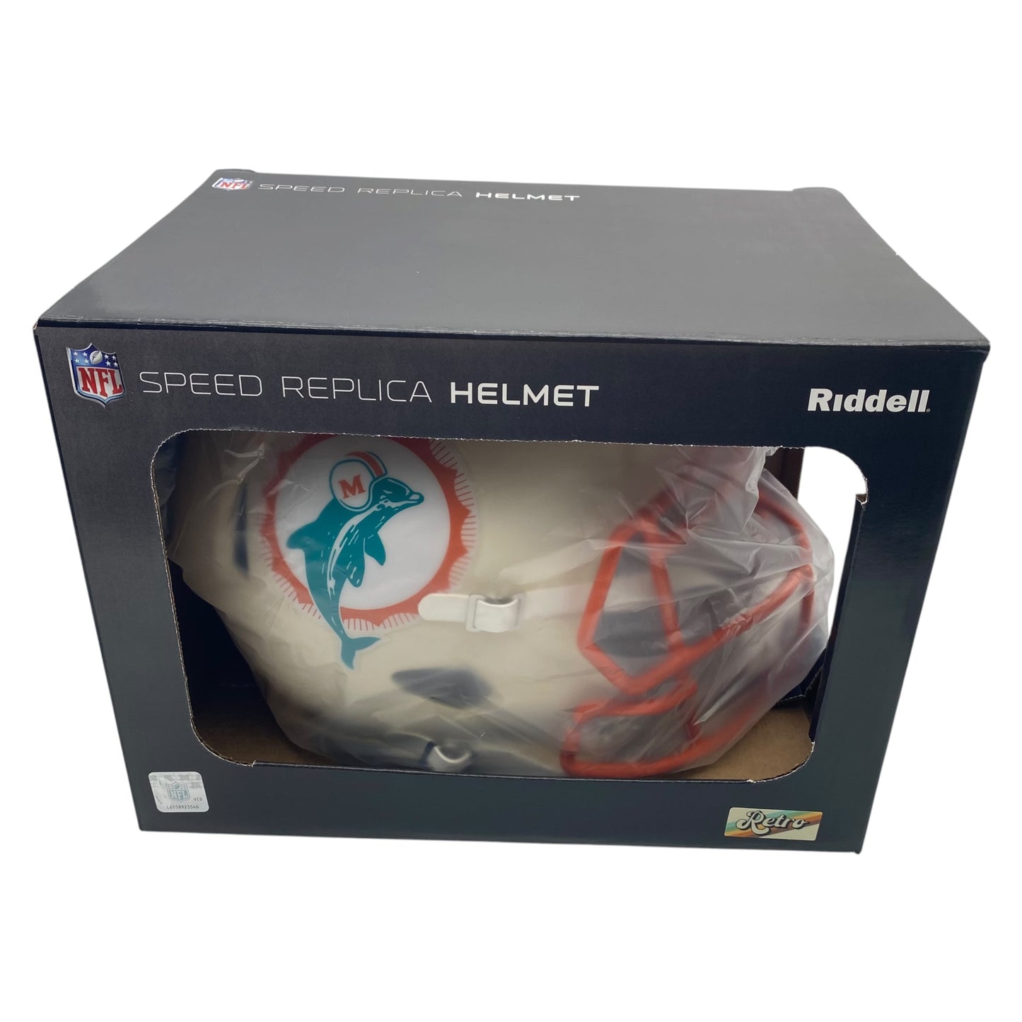 Ricky Williams Signed Miami Dolphins Retro Alternate Full Size Speed Football Helmet