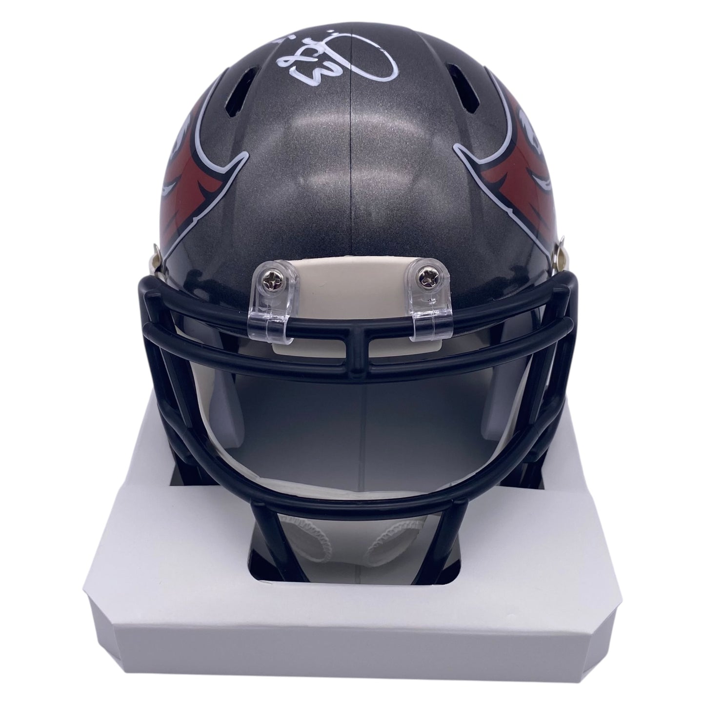 Joe Jurevicius Signed Tampa Bay Buccaneers Mini Helmet