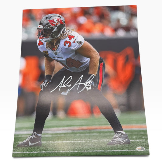 Alex Anzalone Signed Tampa Bay Buccaneers 16x20 Photo