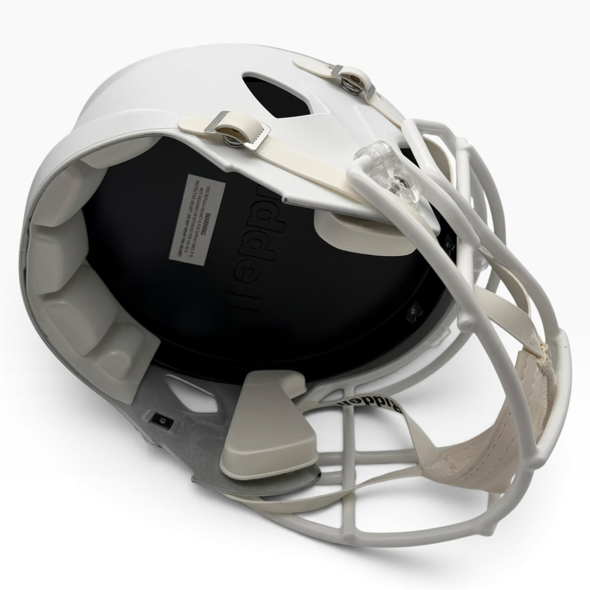Justice Haynes Signed Georgia Tech Yellow Jackets White Speed Full Size Replica Helmet