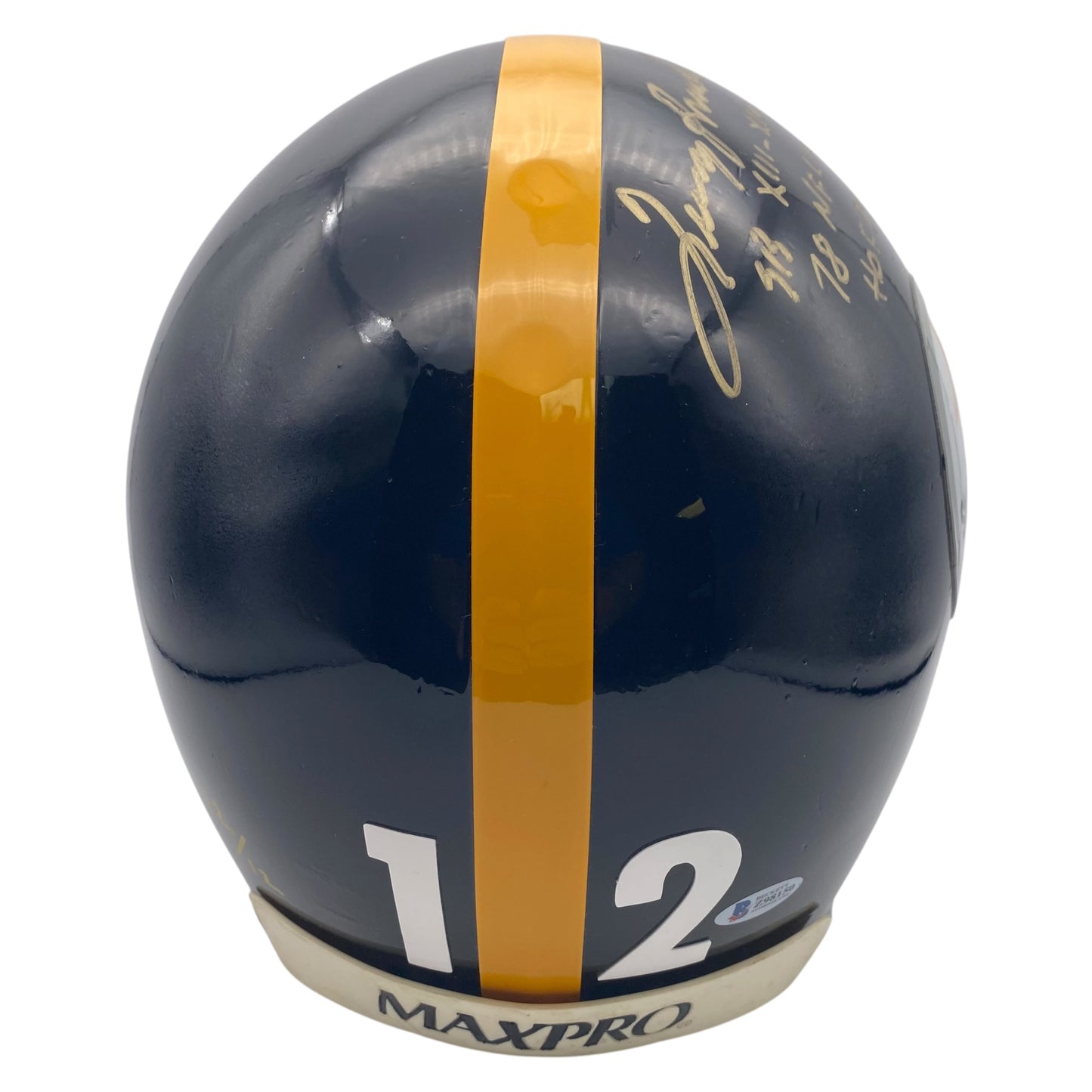 Terry Bradshaw Pittsburgh Steelers Full Size Authentic On Field Game Issue Style Helmet