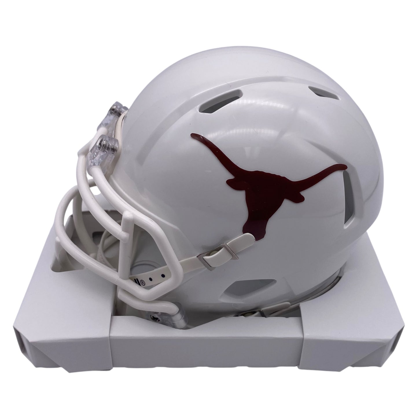 Ricky Williams Signed Texas Longhorns Mini Speed Football Helmet 98 Heisman
