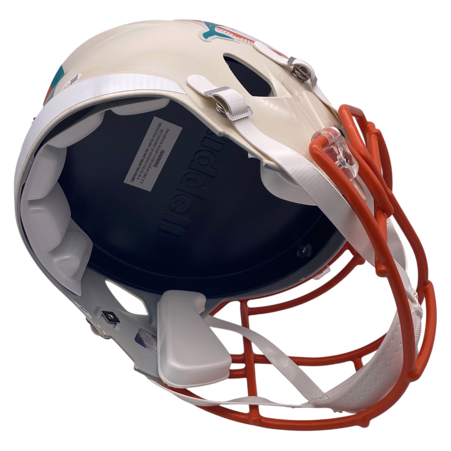 Ricky Williams Signed Miami Dolphins Retro Alternate Full Size Speed Football Helmet
