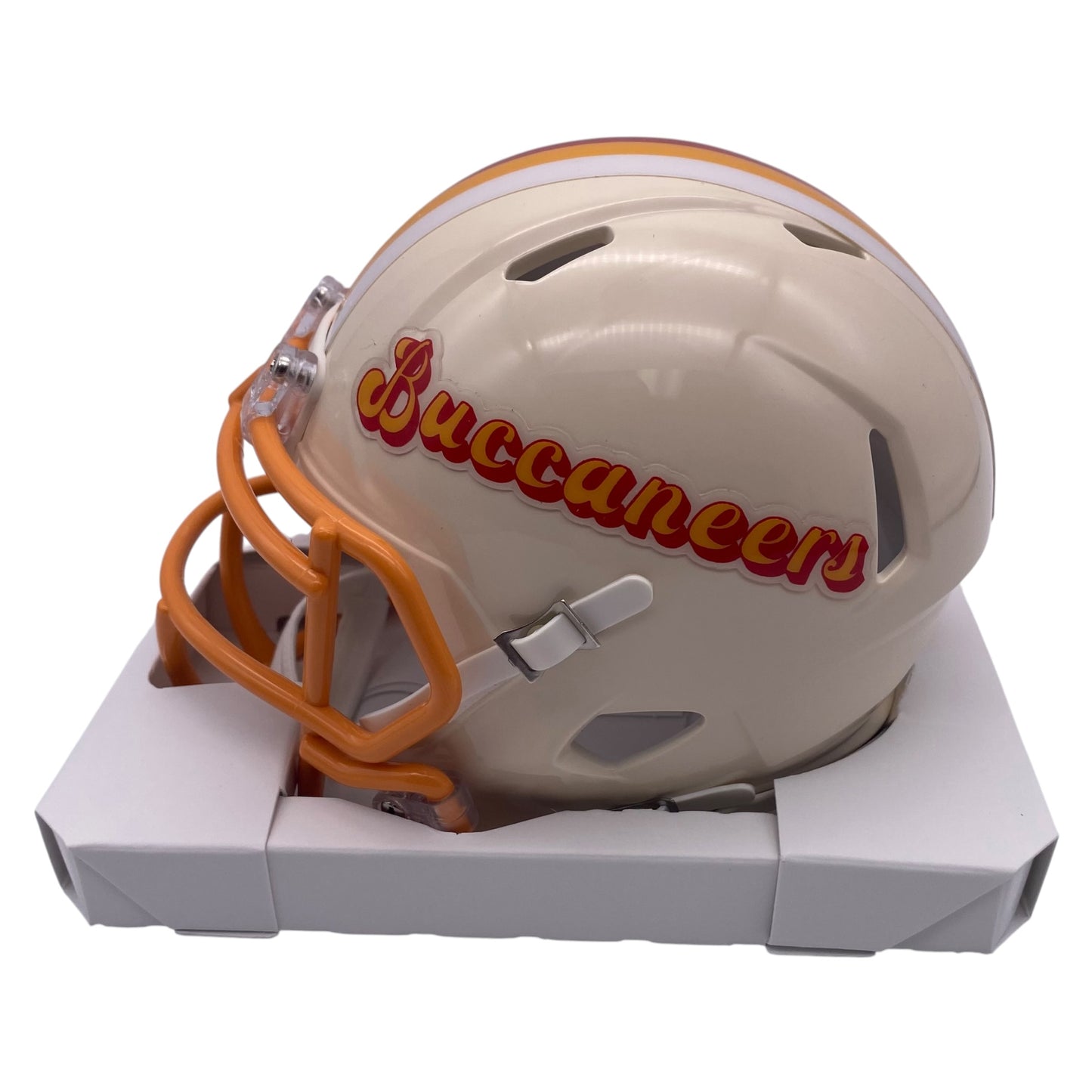 Hardy Nickerson Signed Tampa Bay Buccaneers Retro Alternate Mini Speed Football Helmet