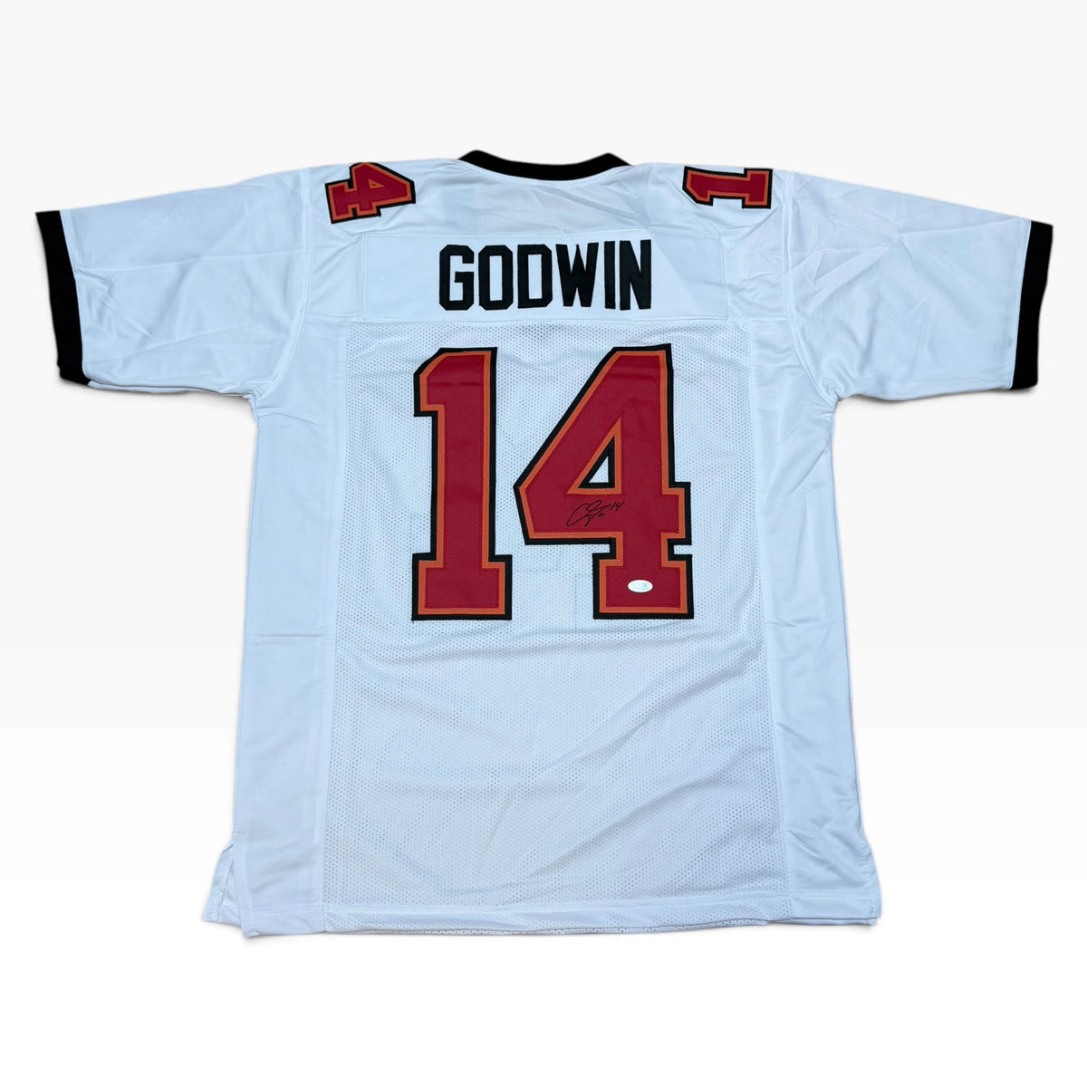 Chris Godwin Signed White #14 Stitched Jersey - Tampa Bay Buccaneers WR