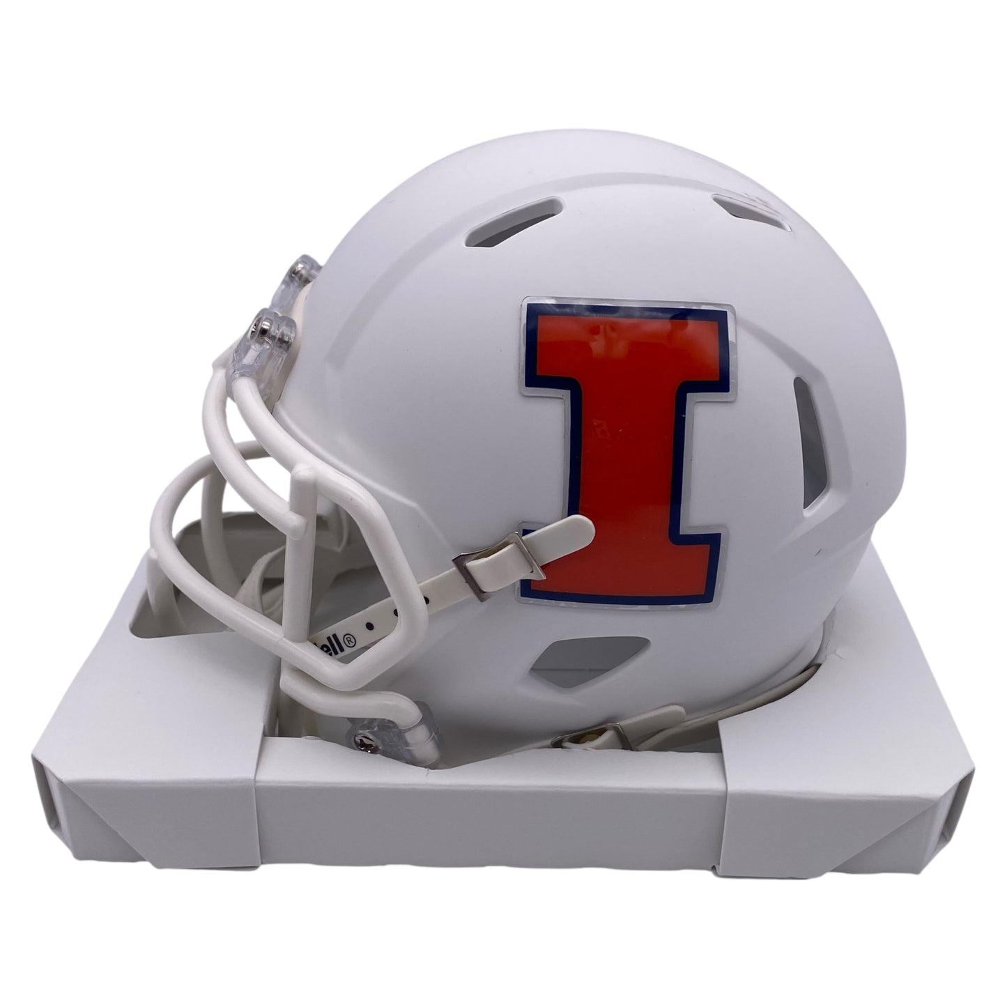 Ken Dilger Signed Illinois Fighting Illini Mini Speed Football Helmet